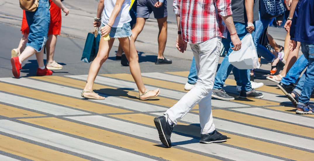 Pedestrian right-of-way rules 