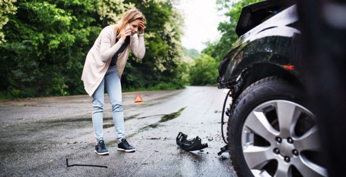 What is a hit and run accident?