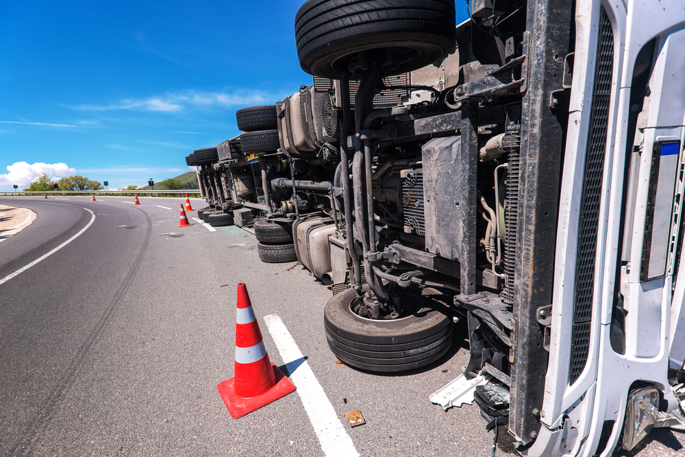 Truck Accidents Caused by Falling Cargo